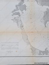 Load image into Gallery viewer, Genuine-Antique-Coast-Chart-Preliminary-Chart-of-North-Landing-River-Head-of-Currituck-Sound-1861-U-S-Coast-Survey-Maps-Of-Antiquity