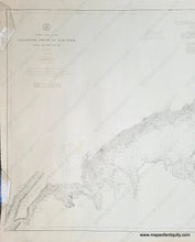 Load image into Gallery viewer, Genuine-Antique-Nautical-Chart-Stratford-Shoal-to-New-York-Long-Island-Sound-1909-US-Coast-and-Geodetic-Survey-Maps-Of-Antiquity