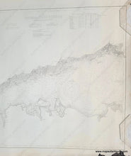 Load image into Gallery viewer, Genuine-Antique-Nautical-Chart-Stratford-Shoal-to-New-York-Long-Island-Sound-1909-US-Coast-and-Geodetic-Survey-Maps-Of-Antiquity