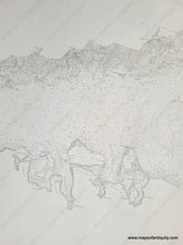 Load image into Gallery viewer, Genuine-Antique-Nautical-Chart-Stratford-Shoal-to-New-York-Long-Island-Sound-1909-US-Coast-and-Geodetic-Survey-Maps-Of-Antiquity