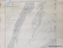 Load image into Gallery viewer, Genuine-Antique-Nautical-Chart-West-Penobscot-Bay-Maine-1904-US-Coast-and-Geodetic-Survey-Maps-Of-Antiquity
