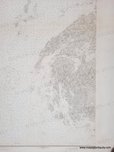 Load image into Gallery viewer, close-up detail of antique black and white chart of the western portion of Penobscot Bay. Genuine-Antique-Nautical-Chart-West-Penobscot-Bay-Maine-1904-US-Coast-and-Geodetic-Survey-Maps-Of-Antiquity