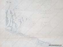 Load image into Gallery viewer, Genuine-Antique-Nautical-Chart-Coast-Chart-No.-168-Florida-Reefs-From-Long-Key-to-Newfound-Harbor-Key-1863-1888-U.S.-Coast-Survey-Maps-Of-Antiquity