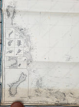 Load image into Gallery viewer, Genuine-Antique-Nautical-Chart-Western-Pacific---Indonesia-Philippines-China-Japan-Chart-No-3-1864-Imray--Son-Maps-Of-Antiquity