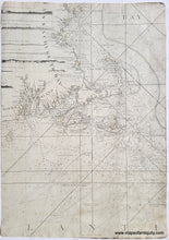 Load image into Gallery viewer, Genuine-Antique-Chart-Fragment-of-Captain-Hollands-A-new-and-correct-chart-of-the-coast-of-New-England-and-New-York-with-the-adjacent-parts-of-Nova-Scotia-and-New-Brunswick-from-Cape-Sable-to-the-entrance-of-Hudsons-or-North-River-1799-circa-Laurie-Whittle-Maps-Of-Antiquity