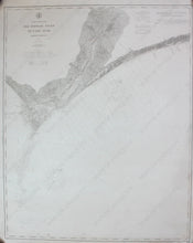Load image into Gallery viewer, Genuine-Antique-Nautical-Chart-Old-Topsail-Inlet-to-Cape-Fear-1909-U-S-Coast-and-Geodetic-Survey--Maps-Of-Antiquity