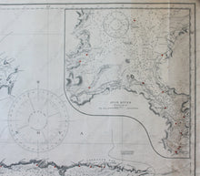 Load image into Gallery viewer, 1930? - Bay Of Fundy Antique Chart Genuine Nautical