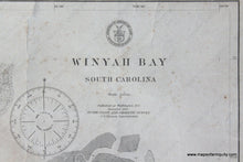 Load image into Gallery viewer, Genuine-Antique-Nautical-Chart-Winyah-Bay-1912-U-S-Coast-and-Geodetic-Survey---Maps-Of-Antiquity