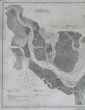 Load image into Gallery viewer, 1915 - Georgia St. Simon Sound Brunswick Harbor And Turtle River Antique Chart Genuine Nautical