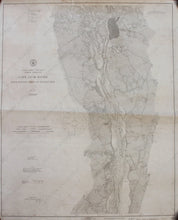 Load image into Gallery viewer, Genuine-Antique-Nautical-Chart-Cape-Fear-River-from-Reeves-Point-to-Wilmington--1911-U-S-Coast-and-Geodetic-Survey---Maps-Of-Antiquity