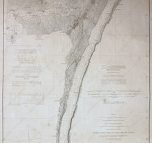 Load image into Gallery viewer, 1879 - New York Hudson River From To Haverstraw Antique Chart Genuine Nautical