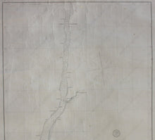 Load image into Gallery viewer, 1878 - New York Hudson River From Haverstraw To Poughkeepsie Antique Chart Genuine Nautical