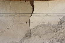 Load image into Gallery viewer, 1909 - Florida Reefs From Key Biscayne To Carysfort Reef Antique Chart Genuine Nautical