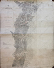 Load image into Gallery viewer, Genuine-Antique-Nautical-Chart-From-Savannah-to-Sapello-Island-1915-U-S-Coast-and-Geodetic-Survey---Maps-Of-AntiquityGenuine-Antique-Nautical-Chart-From-Savannah-to-Sapello-Island-1915-U-S-Coast-and-Geodetic-Survey---Maps-Of-Antiquity