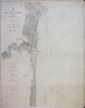 Load image into Gallery viewer, Genuine-Antique-Nautical-Chart-From-St-Marys-Entrance-Southward-to-Lattitude-30-N--1915-U-S-Coast-and-Geodetic-Survey---Maps-Of-Antiquity