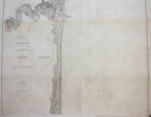Load image into Gallery viewer, 1915 - Florida From St. Mary’s Entrance Southward To Latitude 30 N. Antique Chart Genuine Nautical