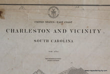 Load image into Gallery viewer, Genuine-Antique-Nautical-Chart-Charleston-and-Vicinity-1914-U-S-Coast-and-Geodetic-Survey---Maps-Of-Antiquity