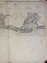 Load image into Gallery viewer, 1914 - South Carolina From Isle Of Palms To Hunting Island Including Charleston Harbor And St.