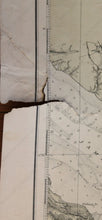 Load image into Gallery viewer, 1911 - Chesapeake Bay Entrance Antique Chart Genuine Nautical