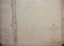 Load image into Gallery viewer, 1911 - Florida From Cape Canaveral Southward To Lat 27’ 41 Antique Chart Genuine Nautical