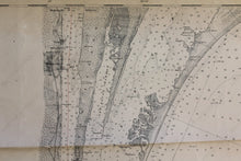 Load image into Gallery viewer, 1911 - Florida From Cape Canaveral Southward To Lat 27’ 41 Antique Chart Genuine Nautical