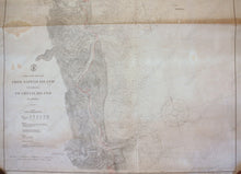 Load image into Gallery viewer, 1915 - Florida From Sapelo Island To Amelia Antique Chart Genuine Nautical