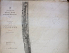 Load image into Gallery viewer, 1911 - Florida Halifax River To Mosquito Lagoon Antique Chart Genuine Nautical