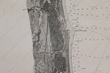 Load image into Gallery viewer, 1911 - Florida Halifax River To Mosquito Lagoon Antique Chart Genuine Nautical