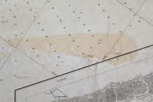 Load image into Gallery viewer, 1911 - North Carolina Old Topsail Inlet To Shallotte Including Cape Fear Antique Chart Genuine