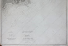 Load image into Gallery viewer, 1909 - South Carolina Murrells Inlet To Cape Romain Including Winyah Bay Antique Chart Genuine