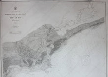 Load image into Gallery viewer, 1909 - South Carolina Murrells Inlet To Cape Romain Including Winyah Bay Antique Chart Genuine