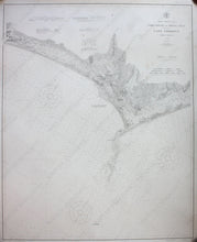 Load image into Gallery viewer, Genuine-Antique-Nautical-Chart-Core-Sound-to-Bogue-Inlet-including-Cape-Lookout--1909-U-S-Coast-and-Geodetic-Survey--Maps-Of-Antiquity