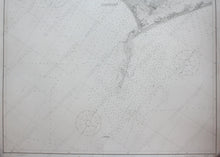 Load image into Gallery viewer, 1909 - North Carolina Core Sound To Bogue Inlet Including Cape Lookout Antique Chart Genuine