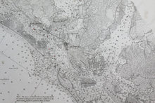 Load image into Gallery viewer, 1909 - North Carolina Core Sound To Bogue Inlet Including Cape Lookout Antique Chart Genuine