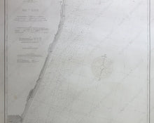 Load image into Gallery viewer, 1909 - North Carolina From Oregon Inlet To Cape Hatteras Antique Chart Genuine Nautical