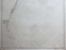 Load image into Gallery viewer, 1909 - North Carolina From Oregon Inlet To Cape Hatteras Antique Chart Genuine Nautical