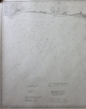 Load image into Gallery viewer, 1910 - North Carolina Cape Hatteras To Ocracoke Inlet Antique Chart Genuine Nautical