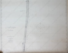 Load image into Gallery viewer, 1911 - Florida Jupiter Inlet To Hillsboro Antique Chart Genuine Nautical
