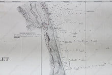 Load image into Gallery viewer, 1911 - Florida Jupiter Inlet To Hillsboro Antique Chart Genuine Nautical