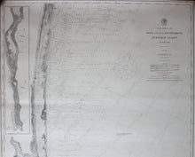 Load image into Gallery viewer, 1911 - Florida From Latitude 27’ 41 Southward To Jupiter Inlet Antique Chart Genuine Nautical