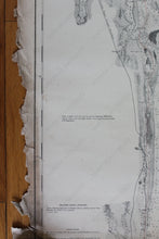 Load image into Gallery viewer, 1911 - Florida From Latitude 27’ 41 Southward To Jupiter Inlet Antique Chart Genuine Nautical