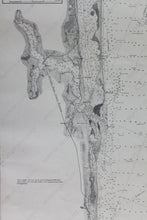 Load image into Gallery viewer, 1911 - Florida From Latitude 27’ 41 Southward To Jupiter Inlet Antique Chart Genuine Nautical