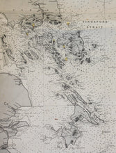 Load image into Gallery viewer, 1886 - East India Archipelago (Western Route To China Chart No. 2) Antique Genuine Nautical