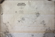 Load image into Gallery viewer, 1886 - East India Archipelago (Western Route To China Chart No. 2) Antique Genuine Nautical