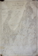 Load image into Gallery viewer, Genuine-Antique-Nautical-Chart-Damariscotta-and-Medomak-Rivers-1909-U-S-Coast-and-Geodetic-Survey--Maps-Of-Antiquity