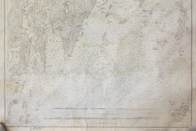 Load image into Gallery viewer, 1909 - Damariscotta And Medomak Rivers Antique Chart Genuine Nautical