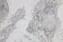 Load image into Gallery viewer, 1911 - Penobscott Bay Antique Chart Genuine Nautical