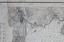 Load image into Gallery viewer, 1911 - Penobscott Bay Antique Chart Genuine Nautical