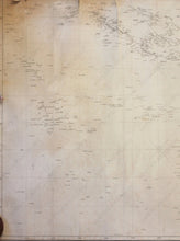 Load image into Gallery viewer, 1844 - Indian & Pacific Ocean Calcutta To China Australia And New Zealand Antique Chart Genuine