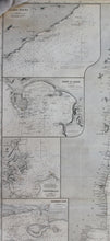 Load image into Gallery viewer, 1870 - Bay Of Bengal Antique Chart Genuine Nautical